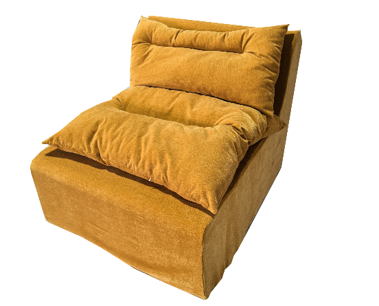 Single Seated Armless Floor Foam Sofa MSJ-2025-12